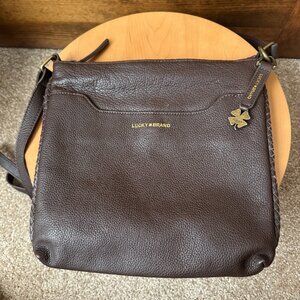 Lucky Brand Brown Leather Crossbody Bag